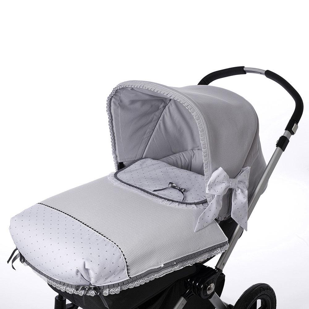 Colcha Capazo A Medida Carro Bebé 684 Plumeti Bebiti By Nanetes - Nanetes #